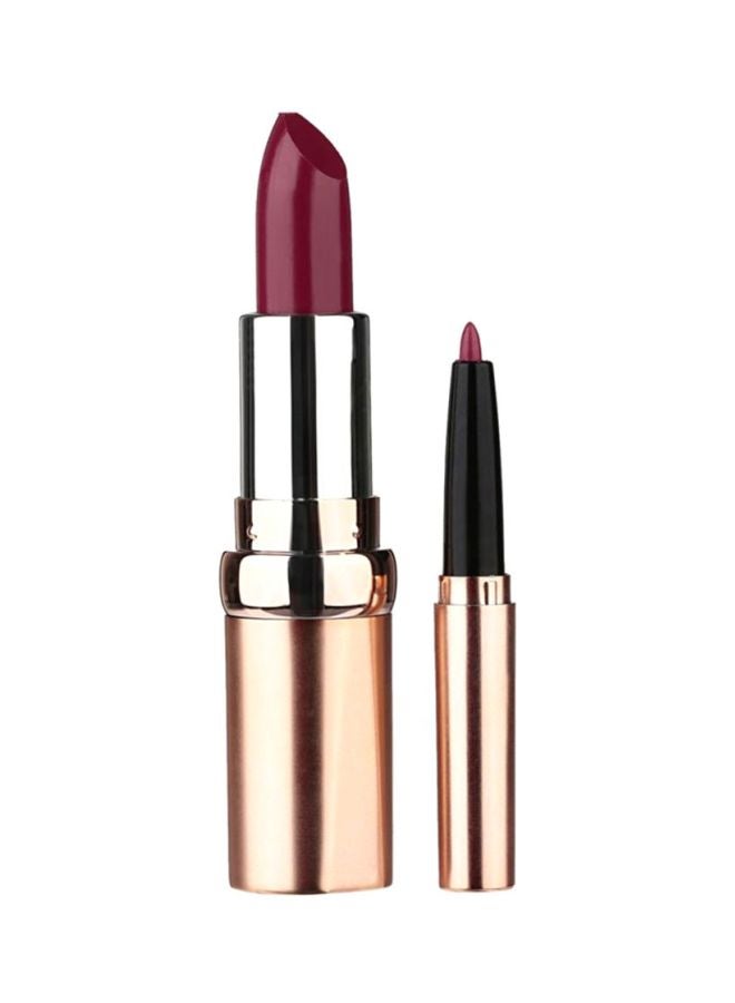JUST GOLD Radiant Lipstick And Lip Liner 17 Purple - Image 1