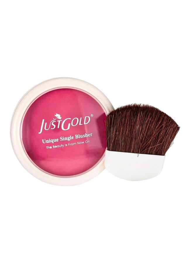 JUST GOLD Unique Single Blusher 09 Pink - Image 1