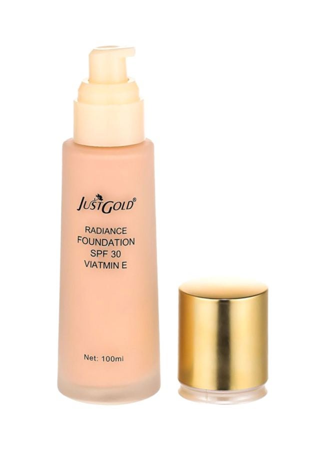 JUST GOLD Radiance Liquid Foundation SPF 30 01 Beige  - Image 2