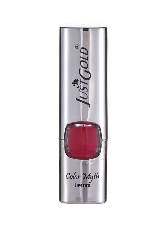 JUST GOLD Myth Shiny Lipstick 03 Red  - Image 3