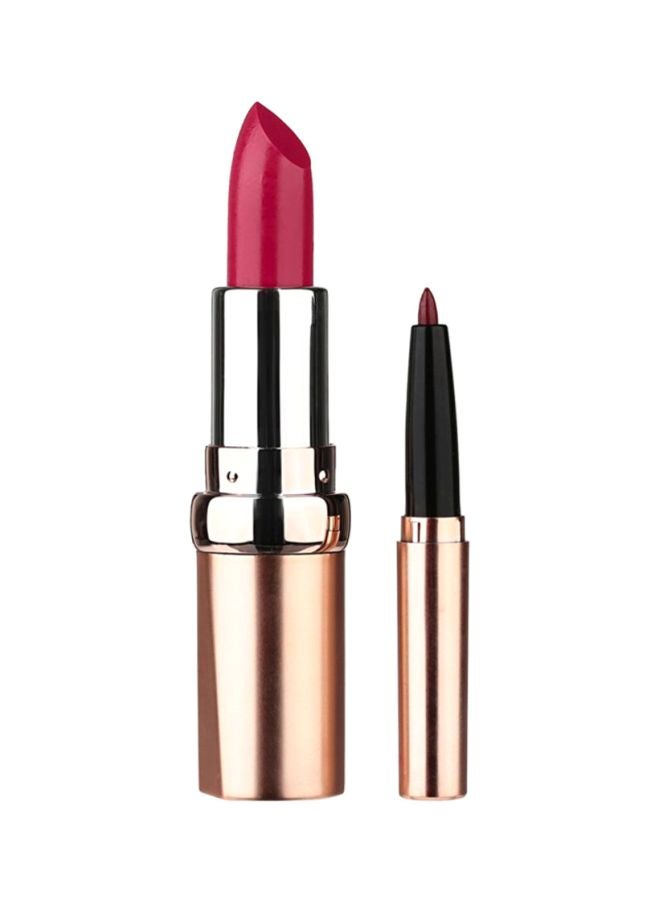 JUST GOLD Radiant Lipstick And Lip Liner 20 Pink  - Image 1