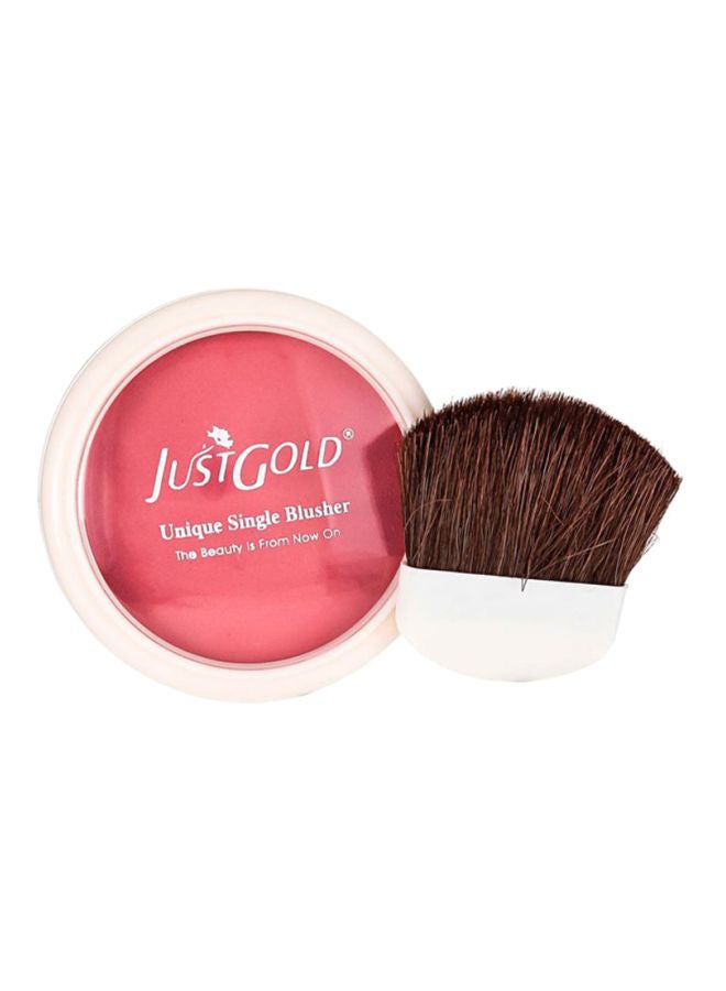 JUST GOLD Unique Single Blusher 05 Pink  - Image 1