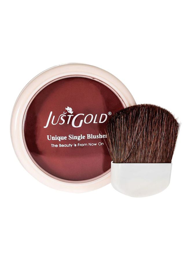 JUST GOLD Unique Single Blusher 12 Brown  - Image 1