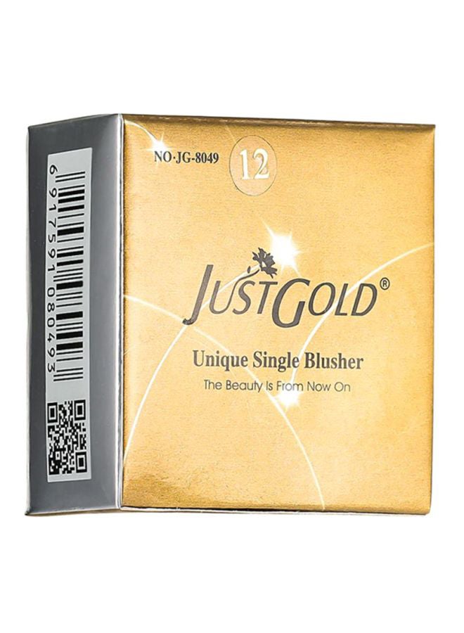 JUST GOLD Unique Single Blusher 12 Brown  - Image 4
