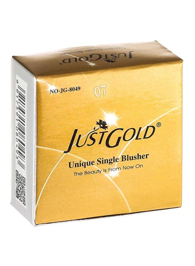 JUST GOLD Unique Single Blusher 07 Brown  - Image 4
