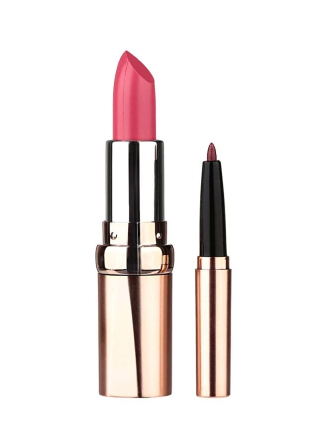 JUST GOLD Radiant Lipstick And Lip Liner 19 Pink  - Image 1