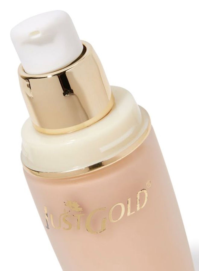 JUST GOLD Natural Glow Face Foundation 02 Beige  - Image 2