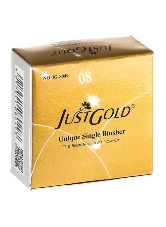 JUST GOLD Unique Single Blusher 08 Pink  - Image 4