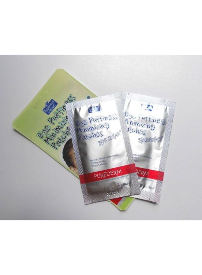 Purederm Eye Puffiness Minimizing Patches Ginkgo 4 Treatments - Image 2