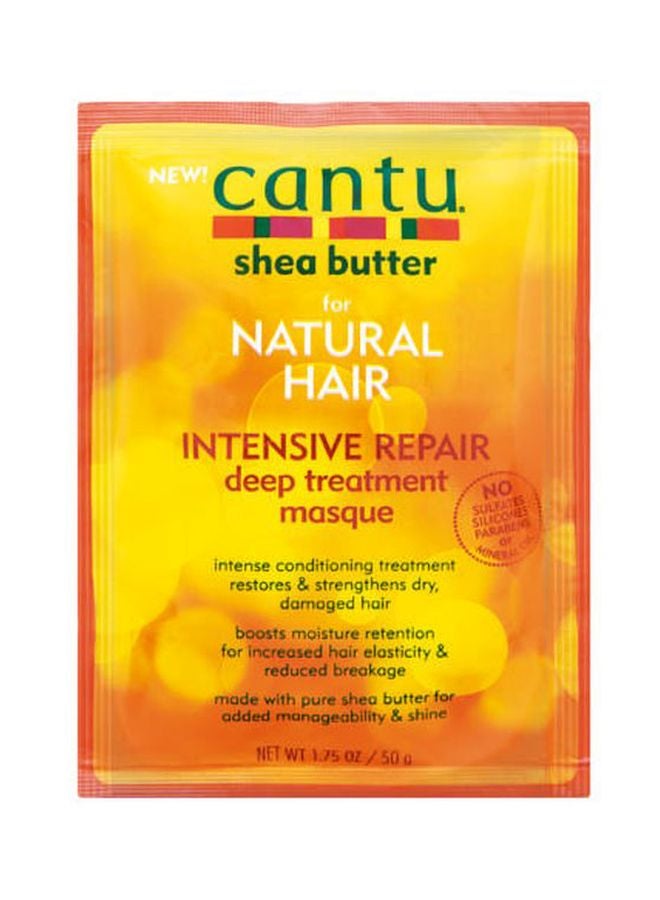Cantu - Pack Of 3 Shea Butter Hair Treatment Set Moisturizing Cream Shampoo 400, Moisturizing Rinse Out Conditioner 400, Intensive Repair Deep Treatment Masque 51ml - Image 1