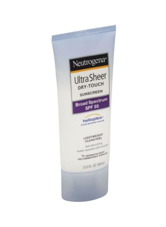 Neutrogena Ultra Sheer Dry-Touch Sunscreen SPF55 3Fluid Ounce  - Image 3