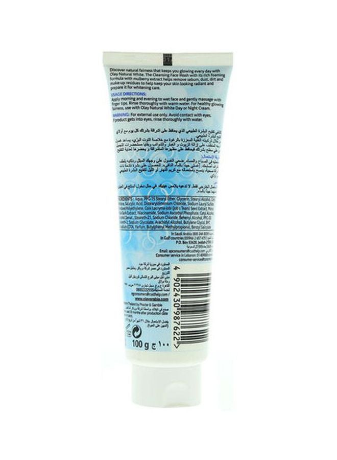 Olay Natural White Cleansing Face Wash Natural White 100ml - Image 2