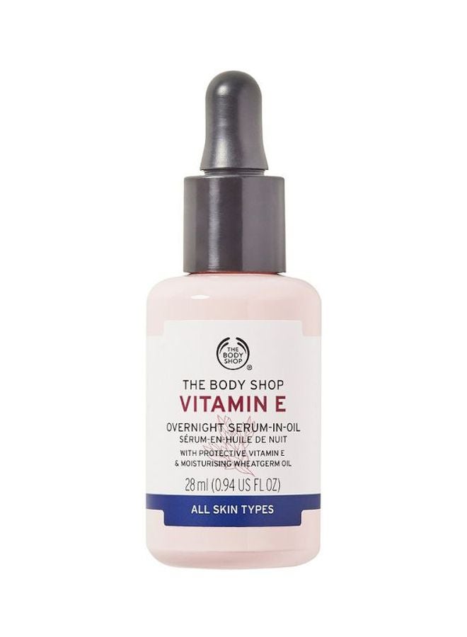 THE BODY SHOP - Vitamin E Overnight Serum-In-Oil 28ml - Image 1