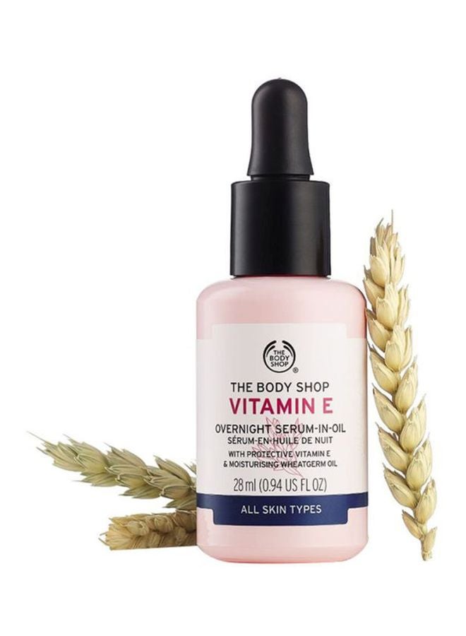 THE BODY SHOP - Vitamin E Overnight Serum-In-Oil 28ml - Image 1