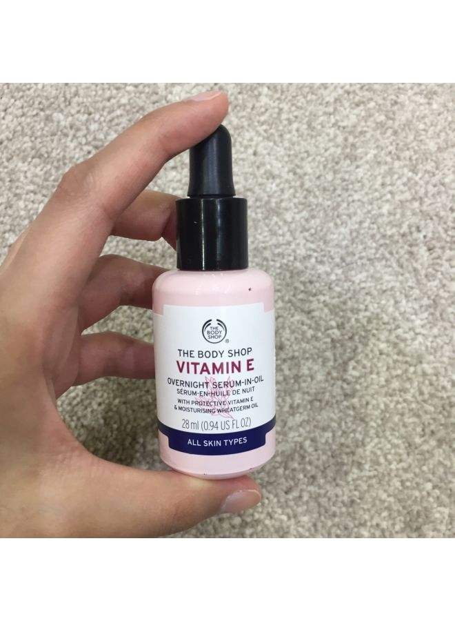 THE BODY SHOP - Vitamin E Overnight Serum-In-Oil 28ml - Image 1