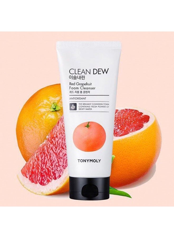 Clean Dew Red Grapefruit Foam Cleanser 180ml