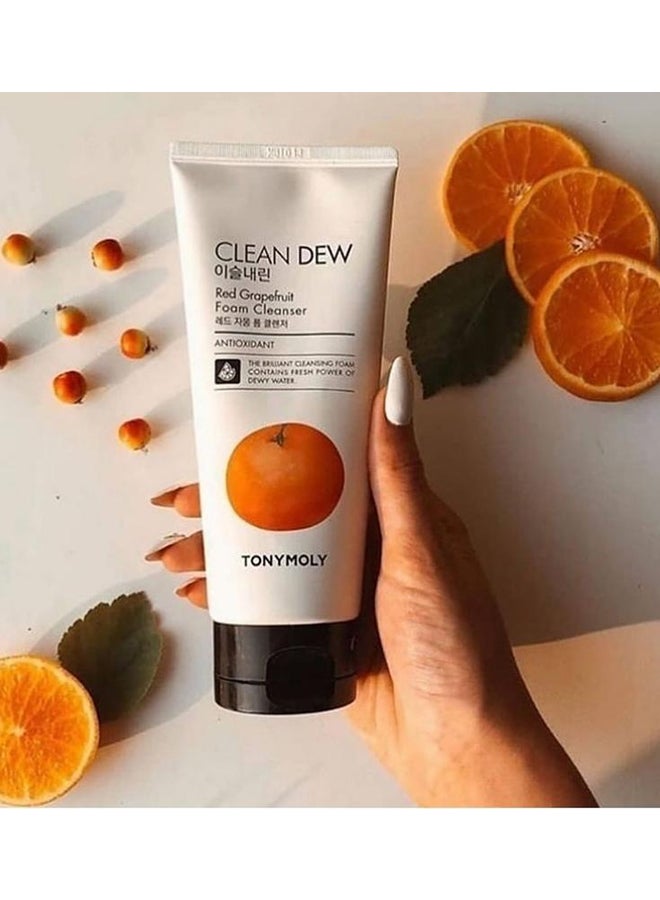 Clean Dew Red Grapefruit Foam Cleanser 180ml