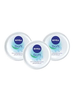 Nivea Pack Of 3 Soft Refreshingly Moisturizing Creme 900ml  - Image 1