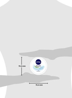 Nivea Pack Of 3 Soft Refreshingly Moisturizing Creme 900ml  - Image 5