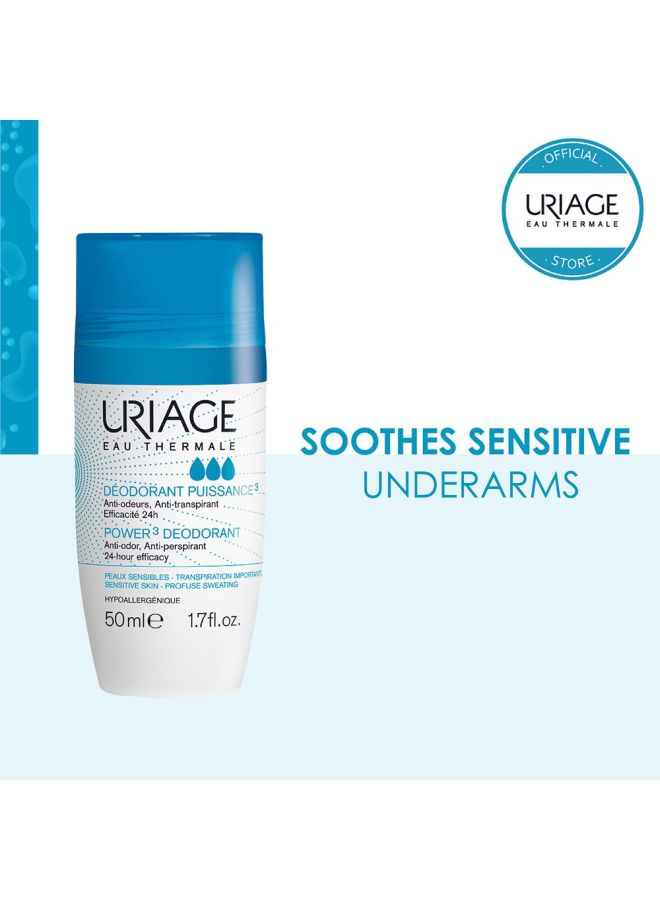 Uriage Gentle Deodorant Roll On 50ml  - Image 4