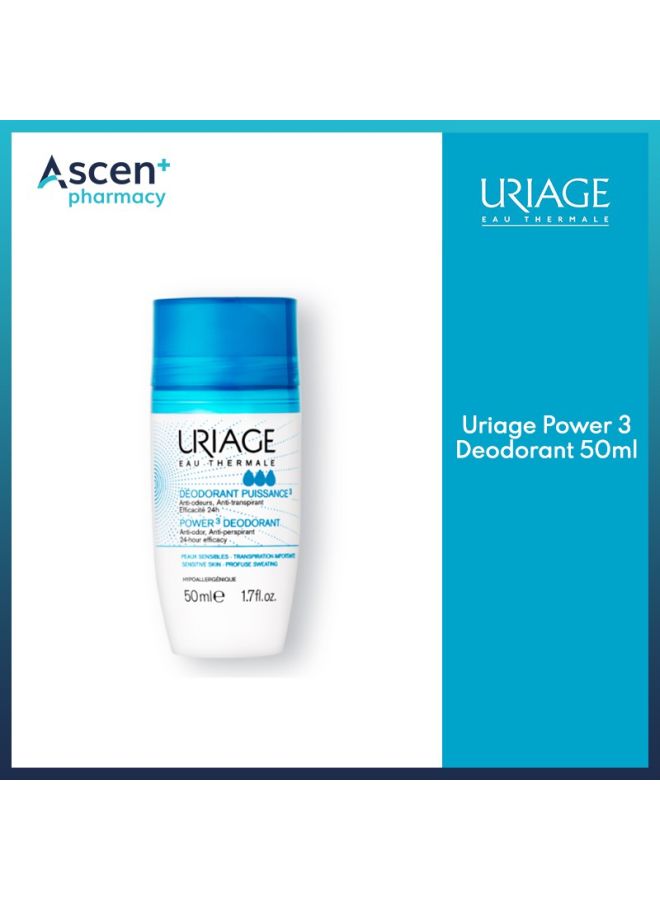 Uriage Gentle Deodorant Roll On 50ml  - Image 5