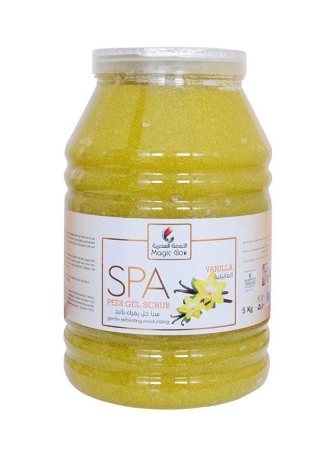 Magic Glow Spa Vanilla Pedi Gel Scrub 5kg