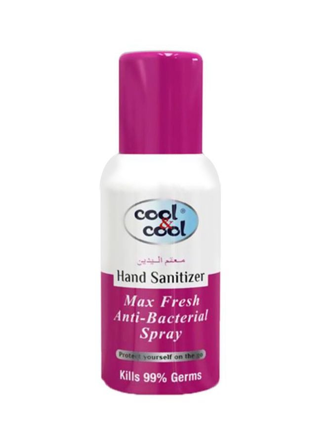 Cool & Cool Hand Sanitizer Max Fresh Spray 120ml