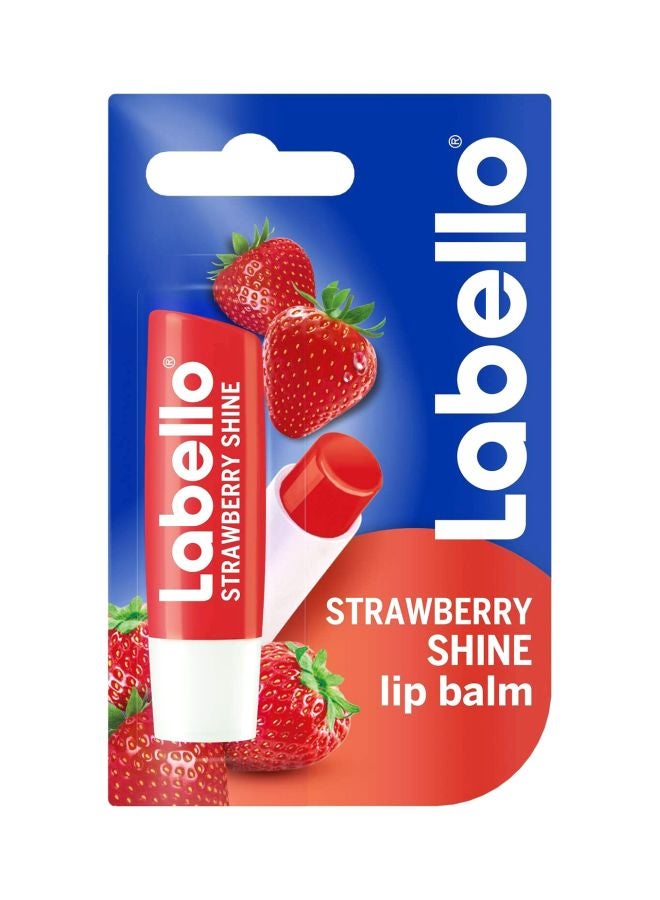 Labello Strawberry Shine Lip Balm Red 5.5ml - Image 1