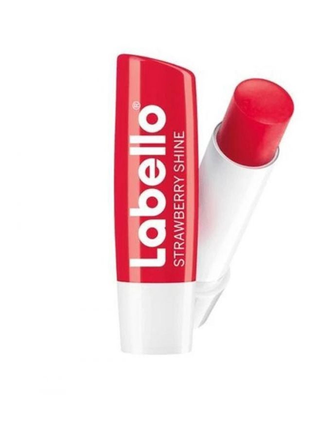 Labello Strawberry Shine Lip Balm Red 5.5ml - Image 2