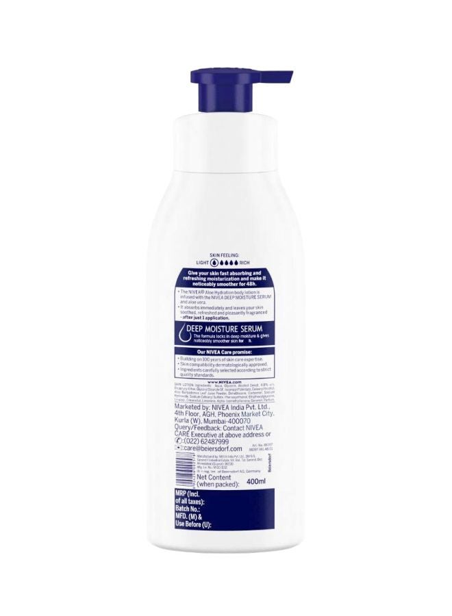 Nivea Aloe And Hydration Body Lotion 400ml  - Image 2