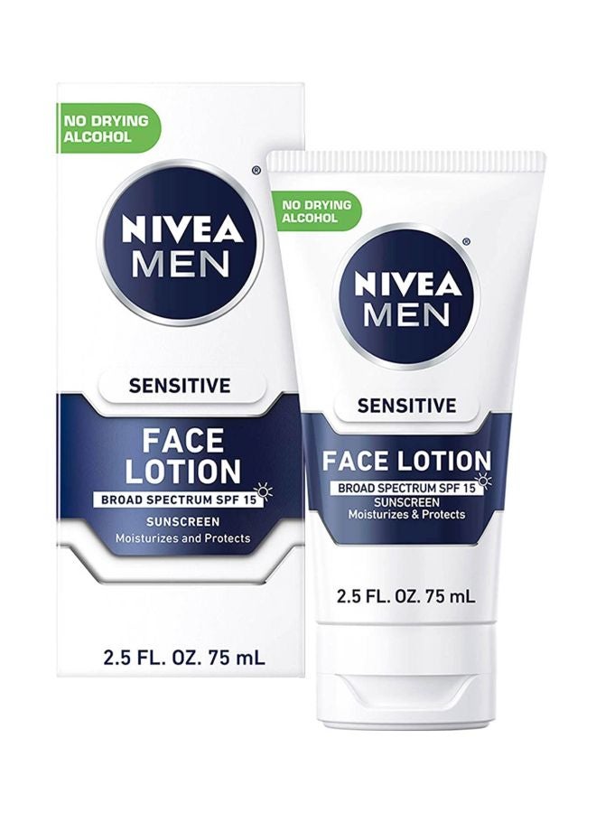 Nivea Pack Of 3 Sensitive Protective Sunscreen Lotion SPF 15 2.5Fluid Ounce - Image 2