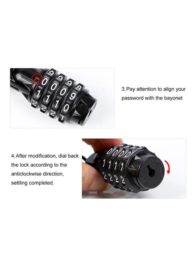 Generic Motorcycle Anti-Theft Cable Lock  - Image 5