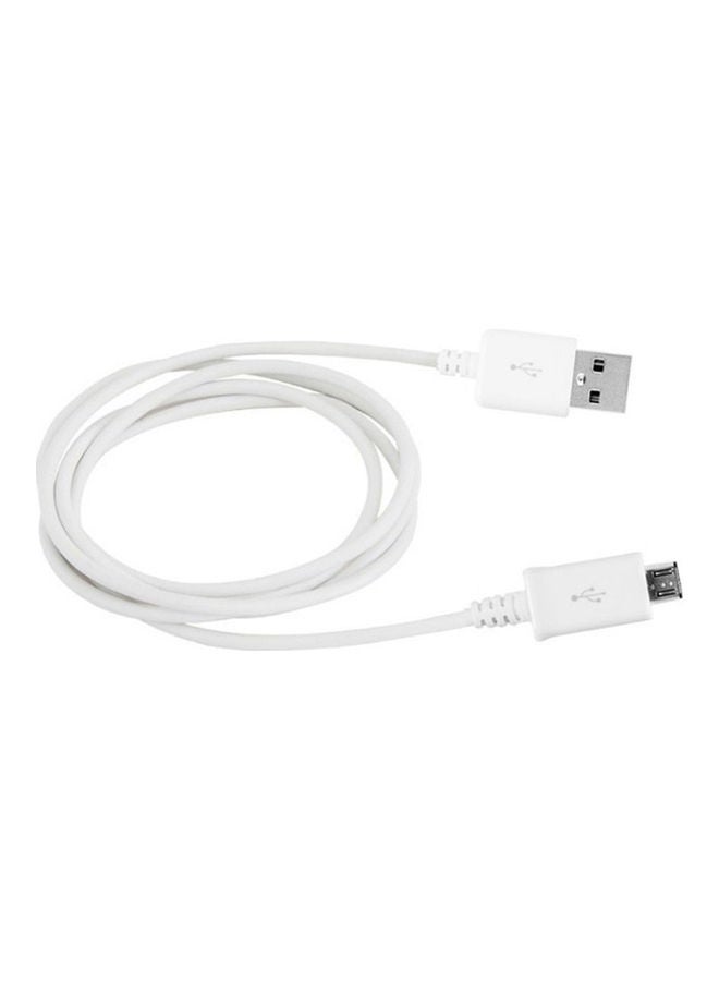 Micro USB To USB Fast Charging Cable For Galaxy S7/S6 Edge/Note 5/Note 4 White - Image 3