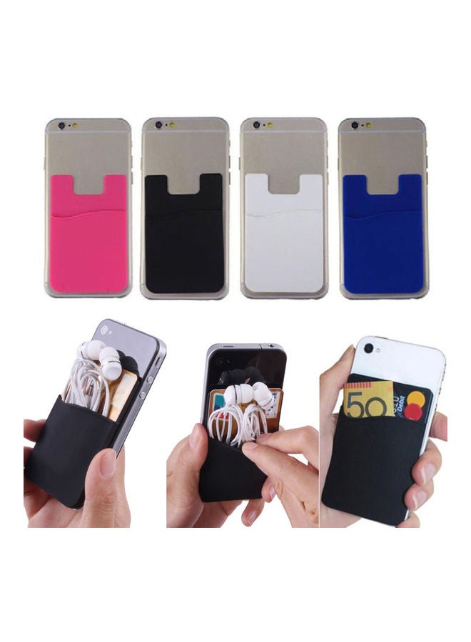 Earphone Storage Phone Back Case Purple - Image 2