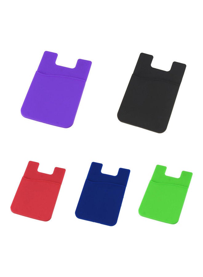 Earphone Storage Phone Back Case Purple - Image 4