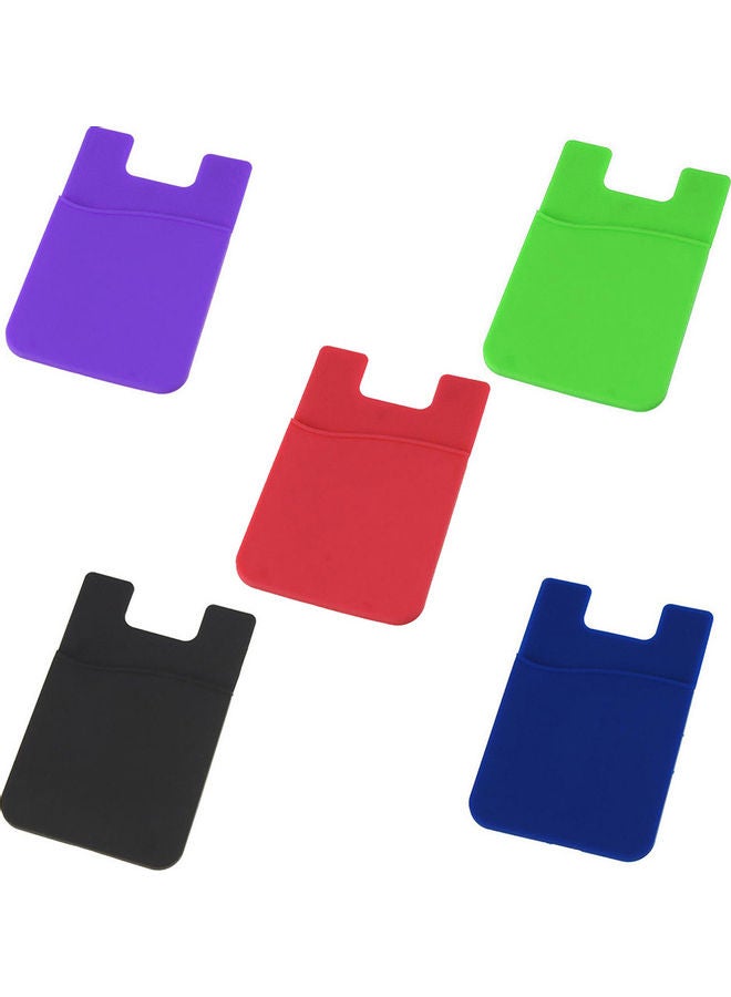 Earphone Storage Phone Back Case Purple - Image 3