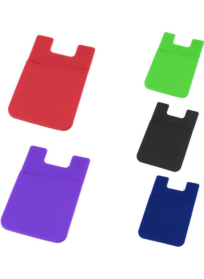 Earphone Storage Phone Back Case Purple - Image 5