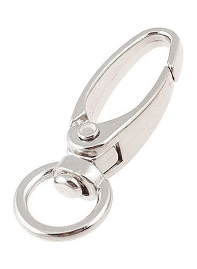 9-Piece D Swivel Trigger Hooks Set Silver  - Image 4