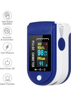 Generic Fingertip Pulse Oximeter Blood Oxygen Saturation And Heart Rate Detection  - Image 2