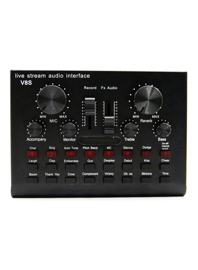 V8S Sound Card Live Drive Free Rechargeable Sound Card English Version - Image 1
