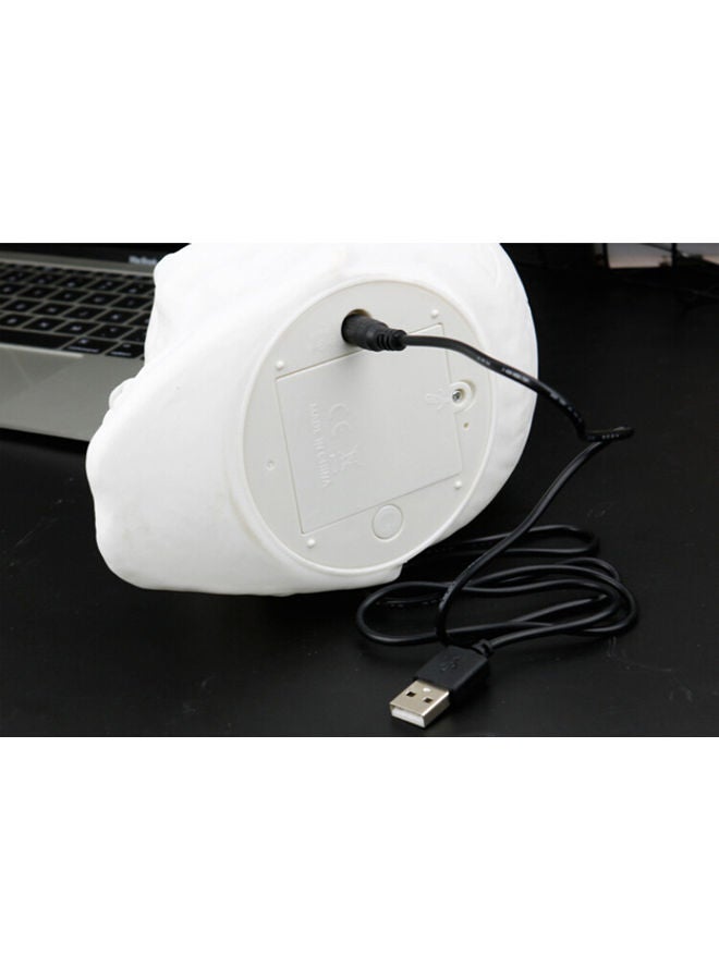 Remote Control USB Charging LED Skull Head Patting Lamp multicolor 180x110x125mm - Image 4