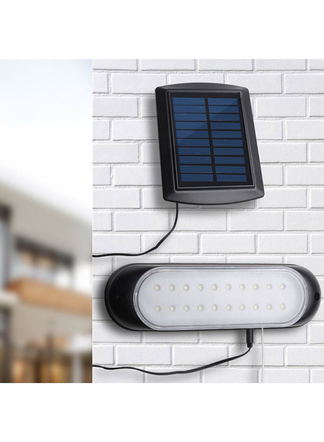 Waterproof Solar Powered Wall Light White 25x25x25cm - Image 5