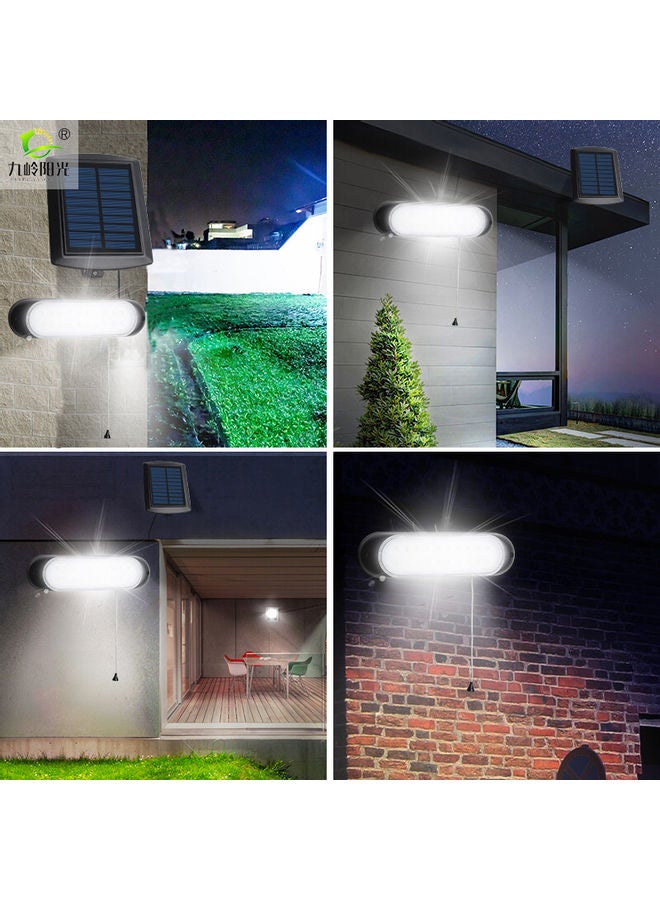 Waterproof Solar Powered Wall Light White 25x25x25cm - Image 3