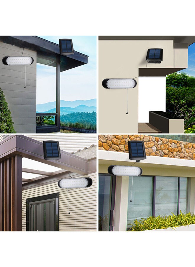 Waterproof Solar Powered Wall Light White 25x25x25cm - Image 4