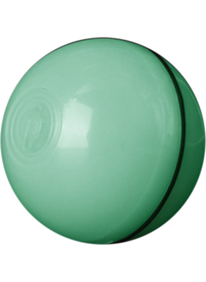 LED Light Pet Ball Exercise Chaser Toy Green 6.2cm - Image 1
