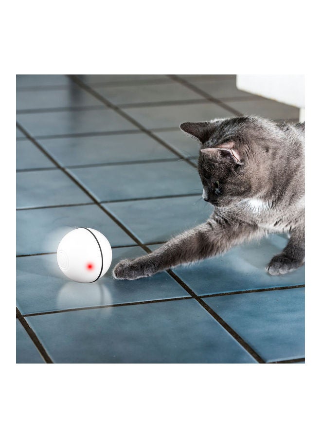 LED Light Pet Ball Exercise Chaser Toy Green 6.2cm - Image 3