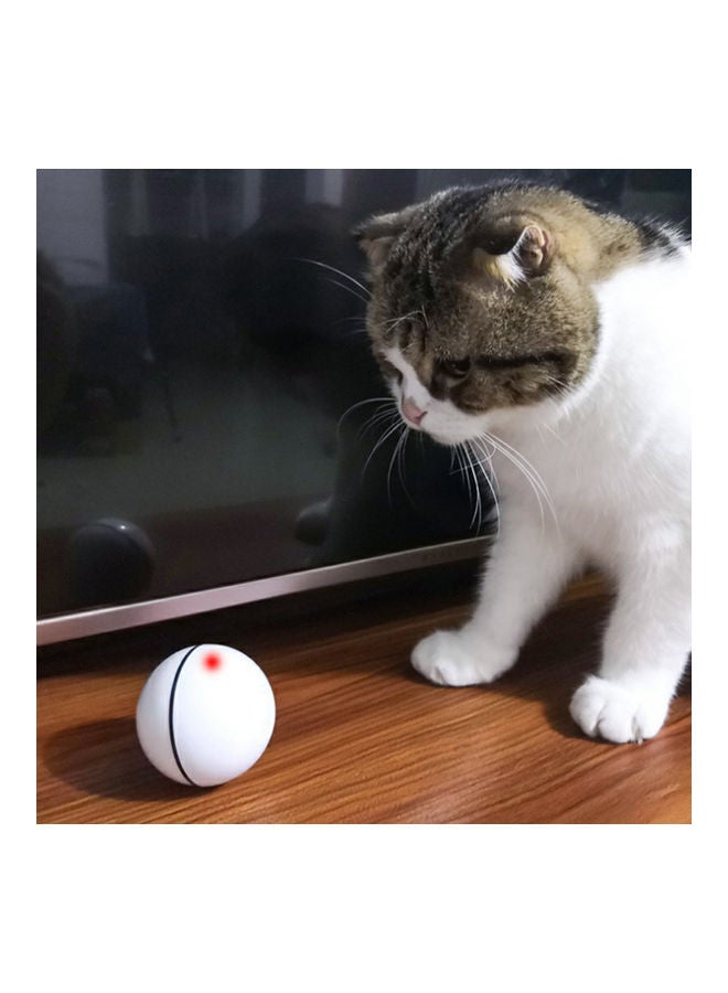 LED Light Pet Ball Exercise Chaser Toy Green 6.2cm - Image 4