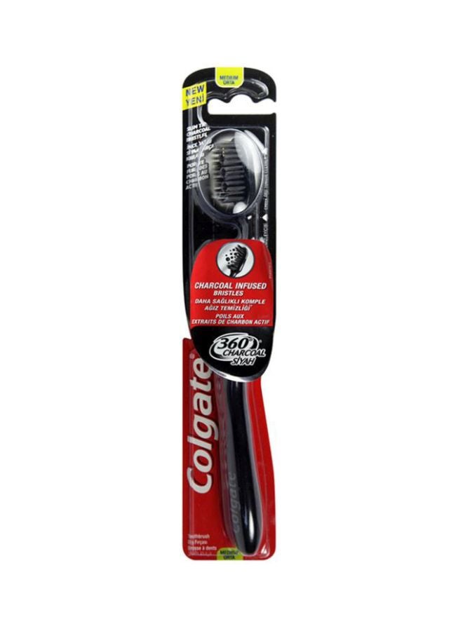 Colgate - 360 Medium Toothbrush Multicolour - Image 1