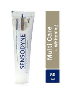 Sensodyne Multi Care Plus Whitening Toothpaste White 50ml  - Image 2