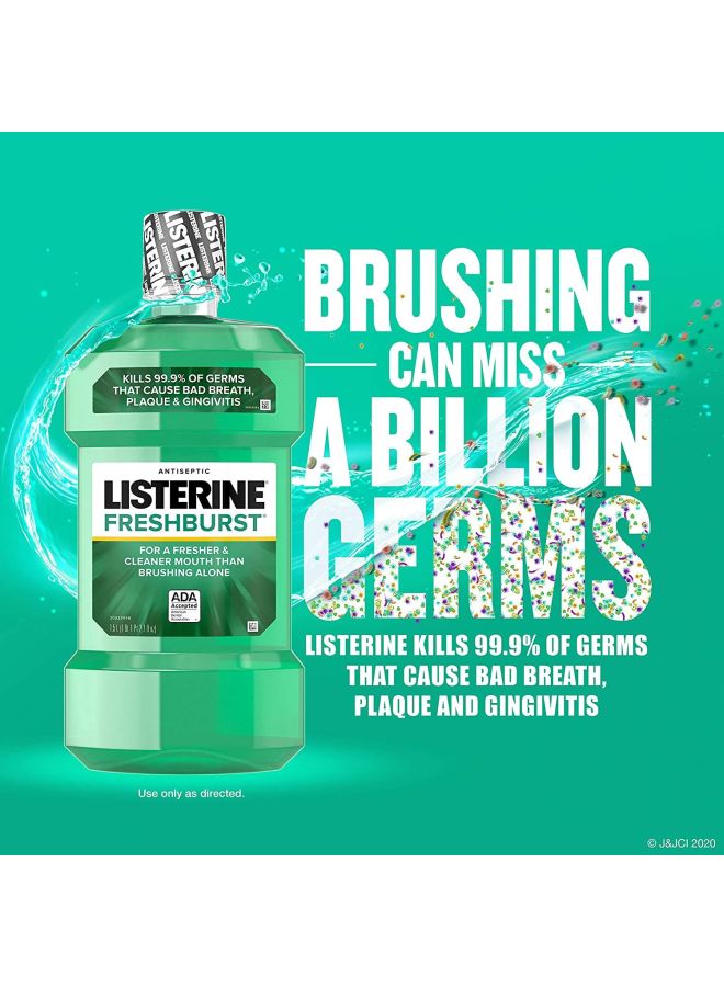 Listerine Fresh Burst Antiseptic Mouthwash 500ml  - Image 3
